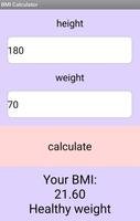 BMI Calculator ภาพหน้าจอ 1