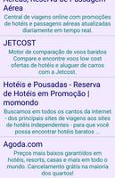 برنامه‌نما pousadas e hotéis brasil عکس از صفحه