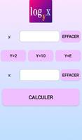 calculadora de logaritmos Affiche