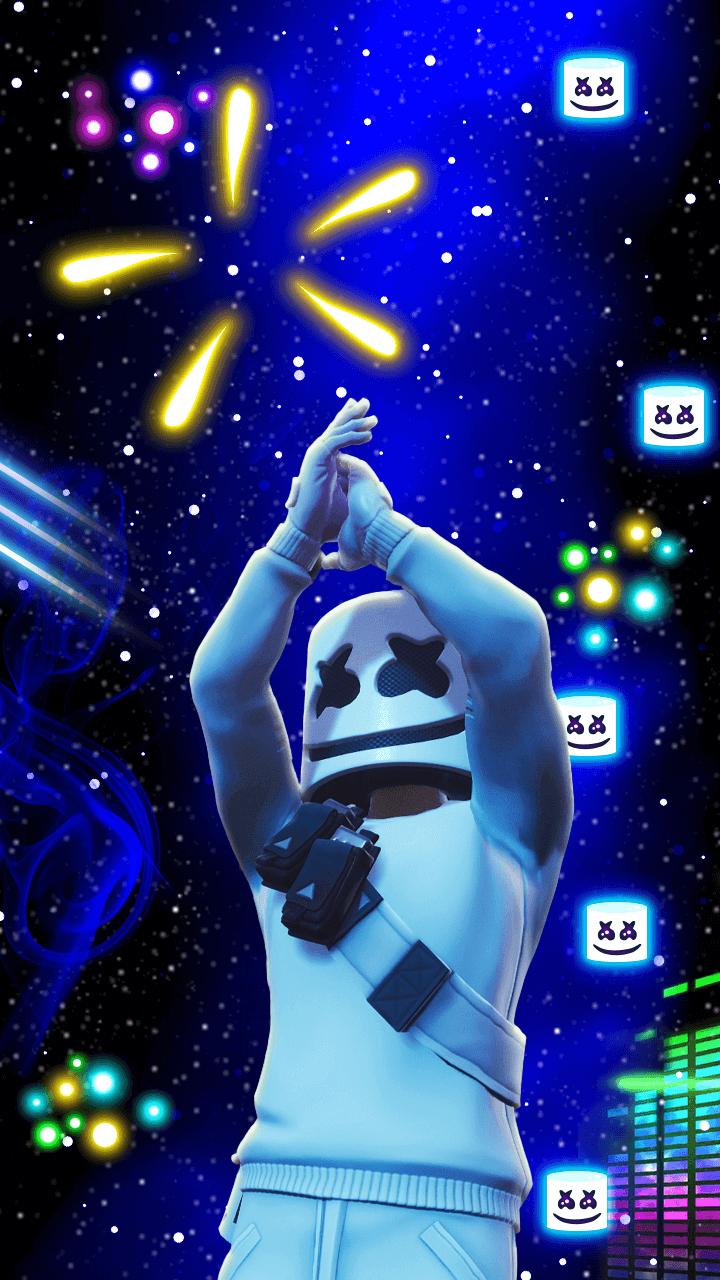 Marshmello الخلفية تحميل إلى هاتفك النقال من Phoneky