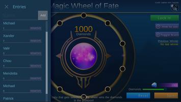 1 Schermata Magic Wheel of Fate