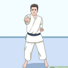 technique d'arts martiaux de karaté icône