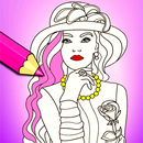 Drawing Book Fashion Coloring APK