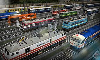 Indian Train Express Simulator capture d'écran 3