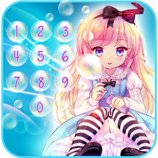 Kawaii Anime Lock Screen Themes for Android - Download