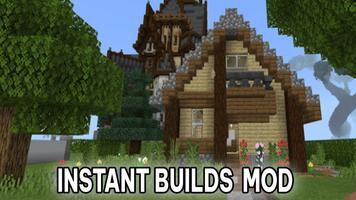 Instant Building Mod Minecraft imagem de tela 3