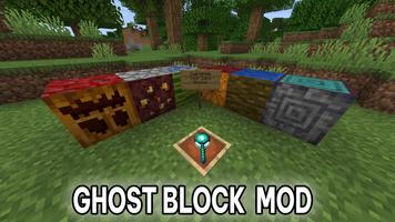 Ghost Block Mod Minecraft PE poster