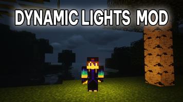 Dynamic Light Mod Minecraft PE Affiche