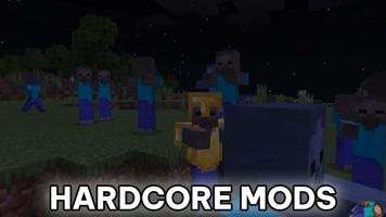 Hardcore Mod Minecraft PE syot layar 2