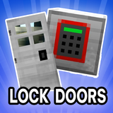 Lock Doors Mod Minecraft PE ไอคอน