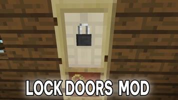 پوستر Lock Doors Mod Minecraft PE