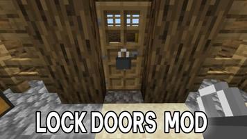 Lock Doors Mod Minecraft PE capture d'écran 2