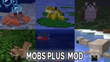 Poster More Mobs Mod for Minecraft PE