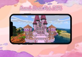 Kawaii World Pink MCPE poster