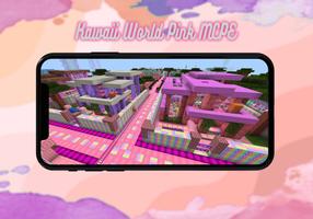 Kawaii World Pink MCPE screenshot 3