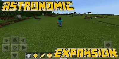 Astronomic Expansion Addon MCPE Plakat