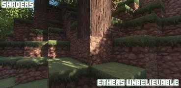 Ethers Unbelievable Shaders Mod MCPE