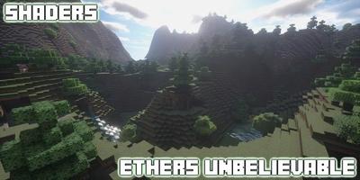 Ethers Unbelievable Shaders Mod MCPE 海報