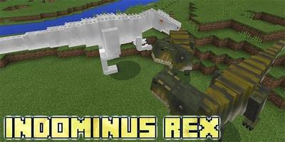 Indominus Rex mod MCPE اسکرین شاٹ 1