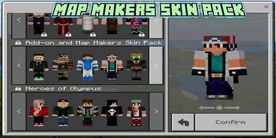 Makers Skin Pack Addons MCPE poster