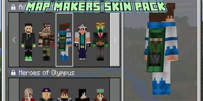 Makers Skin Pack Addons MCPE اسکرین شاٹ 1