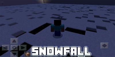 SnowFall MOD MCPE پوسٹر