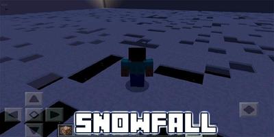 SnowFall MOD MCPE Affiche