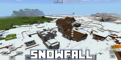 SnowFall MOD MCPE اسکرین شاٹ 1