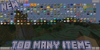 Too Many Items Mod PE imagem de tela 2