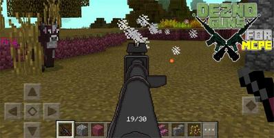 Dezno Guns MOD for MCPE capture d'écran 2