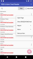 RSS and ATOM Feed Reader 海报