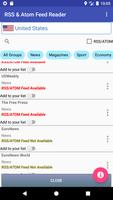 RSS and ATOM Feed Reader ภาพหน้าจอ 1