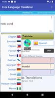 English Language Translator تصوير الشاشة 1