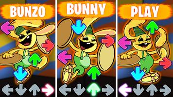 FNF Bunzo Bunny VS Friday Mod capture d'écran 1