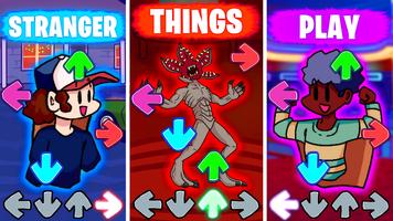 FNF Stranger Things Friday Mod poster