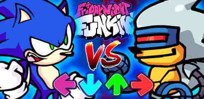 FNF Supeer Sonik VS Friday Mod Affiche