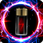 Animación de batería de carga icono