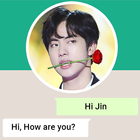 Live Chat With BTS Jin - Prank icône