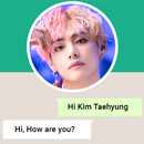 Live Chat With BTS V Kim Taehyung - Prank APK