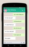 Live Chat With BTS V Kim Taehyung - Prank screenshot 1