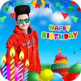 Happy Birthday Photo Frame biểu tượng