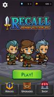 Recall - Memory Matching RPG-poster