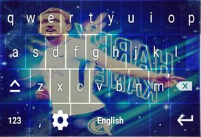 Tottenham Hotspur Keyboard theme Affiche