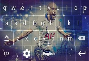 Tottenham Hotspur Keyboard theme स्क्रीनशॉट 1