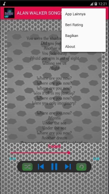 Lily - Alan Walker Songs Mp3 Offline + Lyrics pour Android - Téléchargez  l'APK