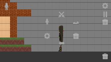 Monster Ragdoll Sandbox 2D ảnh chụp màn hình 1