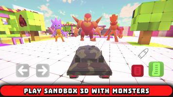Sandbox Playground 3d game Affiche