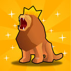 Lion's Puzzle: Animal Hunting Puzzle Simulation ikona