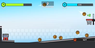 Basket Hoops 2D Pro Ekran Görüntüsü 2