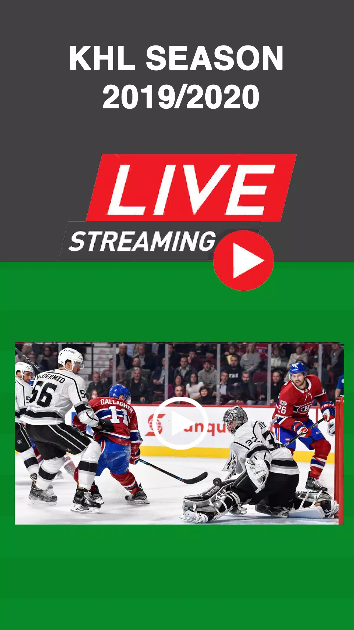 Live Hockey KHL Stream Free安卓版应用APK下载